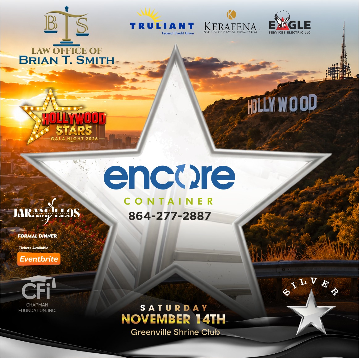 Logotipo de Encore Container